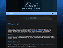 Tablet Screenshot of casedentalcare.com
